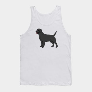 Black Labrador Dog Tank Top